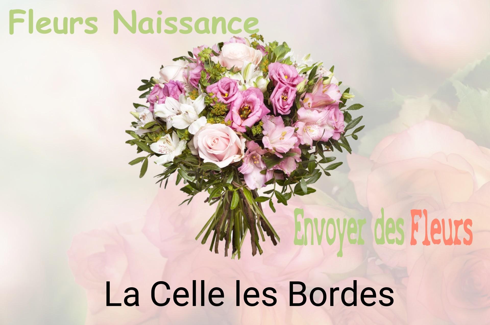 Bouquet de fleurs de naissance livré à La Celle-les-Bordes